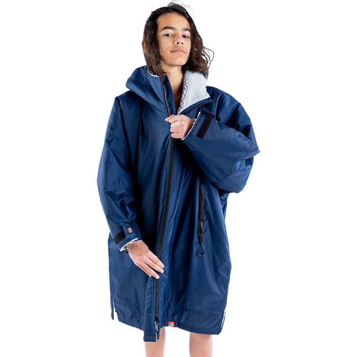 2024 Dryrobe Junior Advance Cambio De Manga Larga Robe V3 V3KSLSDA - Navy / Blue / Grey